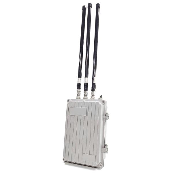 Sistema de defesa exterior impermeável EST-810G3 do zangão do UAV do contador do dispositivo do Anti-zangão do jammer do zangão