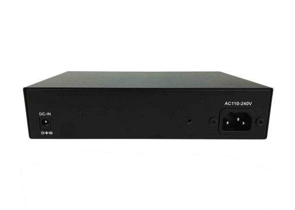 POE-S1108GB(8GE+1GE+1GE SFP)_8 Port Gigabit IEEE802.3af/at PoE Switch with 150W Built-in power supply (Newly Developed)