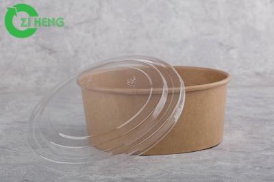 As bacias de papel resistentes Microwavable, lubrificam bacias descartáveis resistentes do gelado
