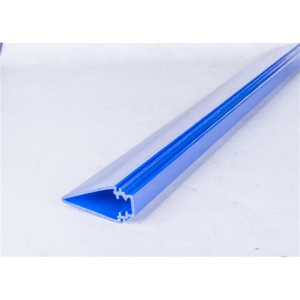 Extruded Polycarbonate LED Profile Moisture Proof LED Diffuser / Lampshade