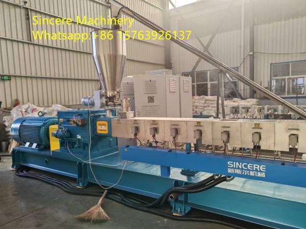 PP HDPE ABS PS PMMA PET PC Plastic Pelletizing Line Efficiently