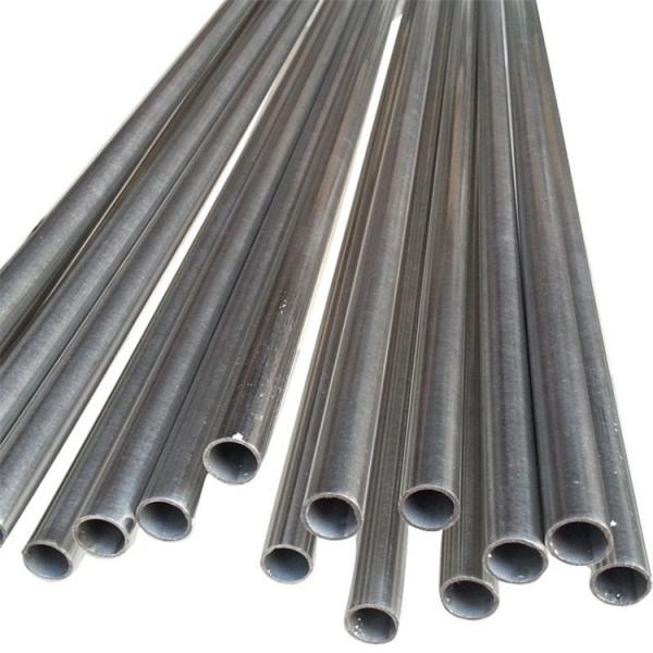 Round Ss 304 Welded Pipe Galvanizing Seamless Stainless Tube With Black Color