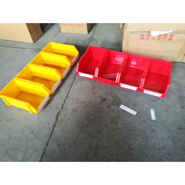 Сверхмощные стоящие пластиковые коробки ящика, бункеры оборудования для запасных частей