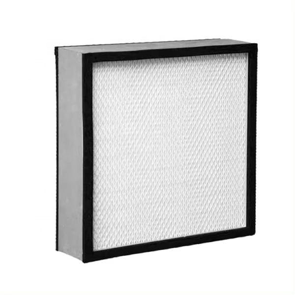 Customized Hepa H13 H14 Filter for air Purifier Hvac Panel Filter Folded Hepa Filter