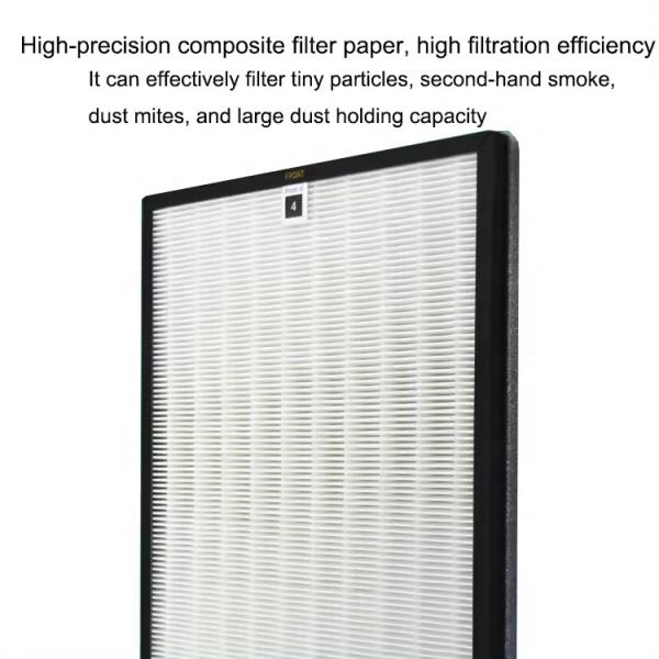 Replacement Parts Air Purifier Coconut Honeycomb Panel Charcoal Activated Carbon Filter Hepa H13 Filter