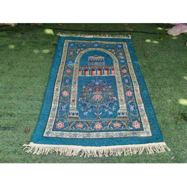 Пасхальные праздники Исламский молитвенный ковер для поклонения Абстрактный шаблон Мусульманский молитвенный ковер