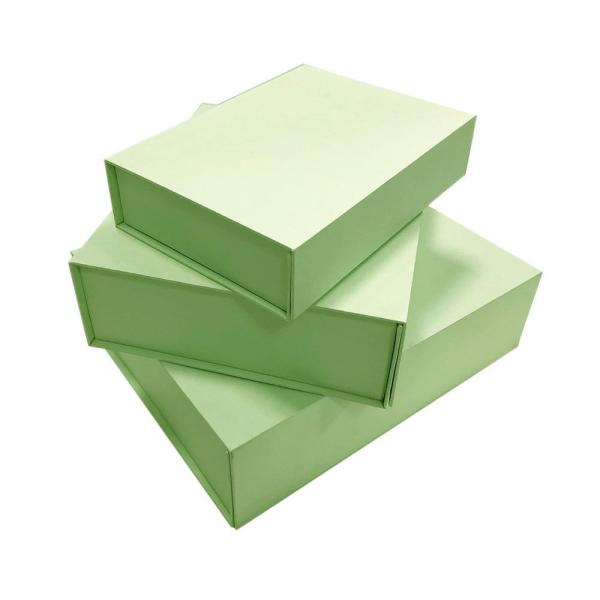 Foldable Paper Carton Gift Box Magnetic Cosmetic Packaging Box Custom Logo Printed