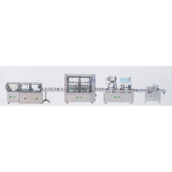 Stainless Steel SGS 6000BPH Semi Automatic Bottle Filling Machine