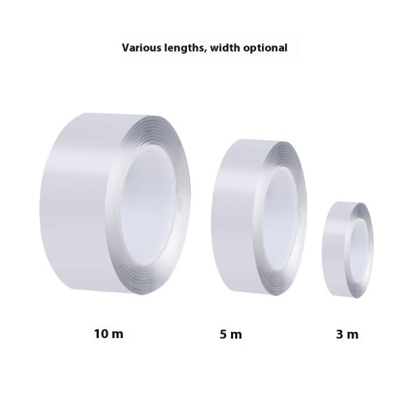 Customized Strong Adhesive Non-Marking Transparent Washable Removable Nano-Double-Sided Tape Customized Car-Mounted PU Material