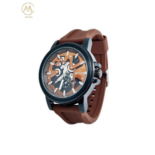 Wholesale Fashion Custom logo Men Watches New Designer Customization Quartz Silicone Strap Watches