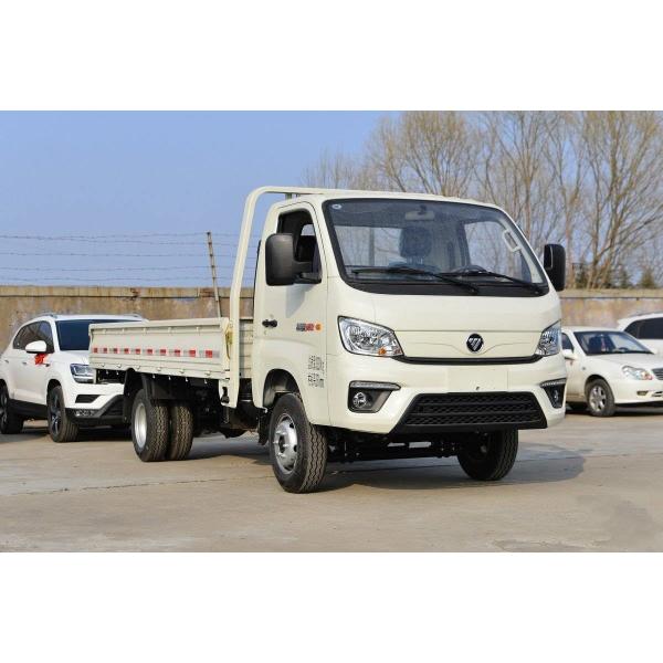 Foton 2.0L Gasoline Engine 144 Horsepower   Large Cargo Platform  Reversing Video  Cargo Truck Van Truck EU Standard 2 to 6