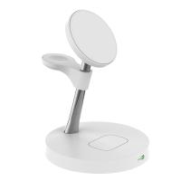 Chargeur sans fil magnétique rapide tout en un pour iPhone Produit breveté compatible avec Samsung Apple Watch