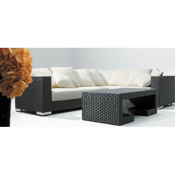 outdoor rattan sofa set         