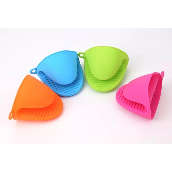 Food Grade Silicone Oven Mitt Heat Resistant Mini Pot Holder for Baking Cooking Accessories