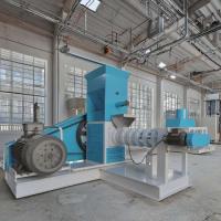 Shrimp Feed Production Dry Type Fish Feed Extruder With Stainless Steel And Carbon Steel