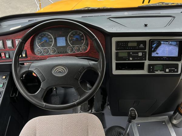 Yellow Used School Buses 46 Seats Manual Transmission Used  Buses