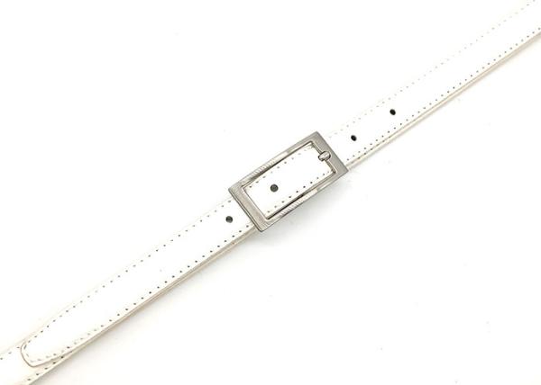 Alloy Buckle White 18mm Women's Fashion Leather Belts