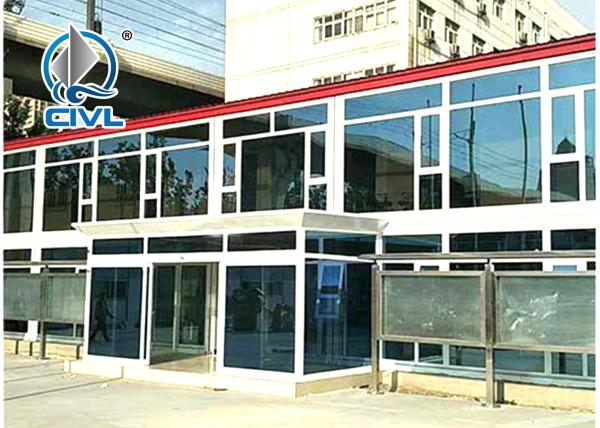 Movable Folded Home Material Prefab Container Homes Worker Office Fiber Sandwich Panel