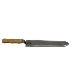 los 40cm Honey Uncapping Knife With Curved de acero inoxidable durable y lado recto