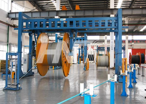 Dia φ7 - 160mm Traversing Wire Take Up Machine 30000KG Loading Coiler Spooler