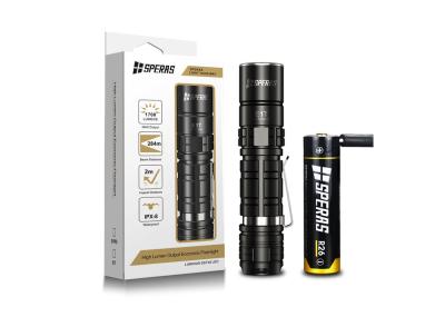 High Power Portable guards Impact 2m EDC LED Flashlight