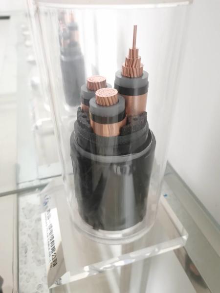 Le noyau 4 a galvanisé le câble cuivre 1×25mm2 blindé en acier