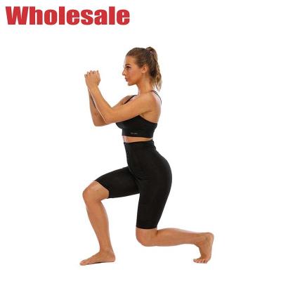 Instrutor Leggings Blue Spalding Body Shaping Yoga Pants da cintura do olho do gancho