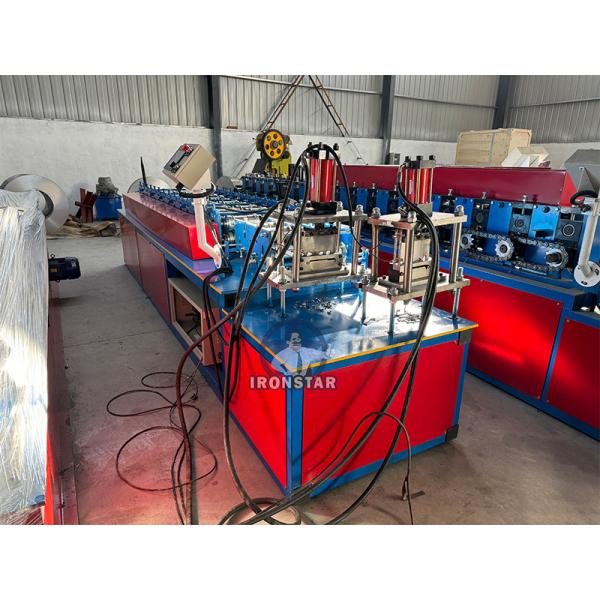 “Automatic 2 In 1 Rolling Shutter Door Roll Forming Machine Galvanized Shutter Profile Forming Machine For Saudi Market Factory Direct 2 In 1 Roller Shutter Door Machine”