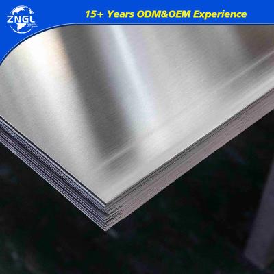 201 304 316 316L 430 904L laminé à froid 2b Ba 8K Mirror Hl 0.1mm 0.2mm 0.5mm 1mm 2mm 3mm 4X8 tôle en acier inoxydable