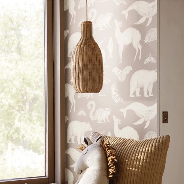 Dining Room Lamp Cafe LED farmhouse Village Vintage Handmade Wicker Pendant Light(WH-WP-112)