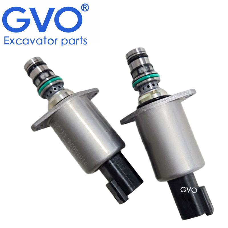 1013365 Main Pump Proportional Solenoid Valve Hydraulic Pump Solenoid Valve 24V for SY215 SY235 SY335 Excavator Electrical Part