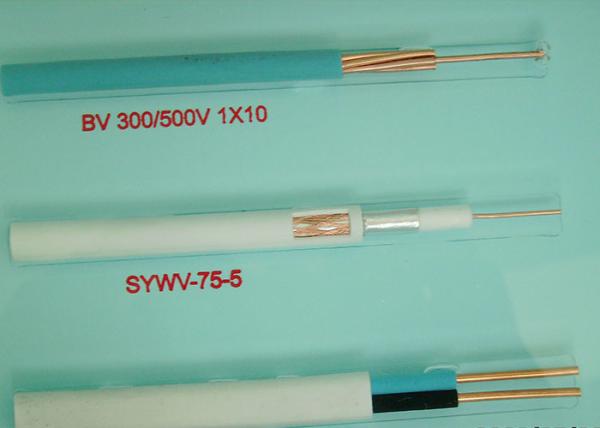 White 1.5mm Flexible Building Wire / Copper Stranded Electrical Wire Flame Retardant