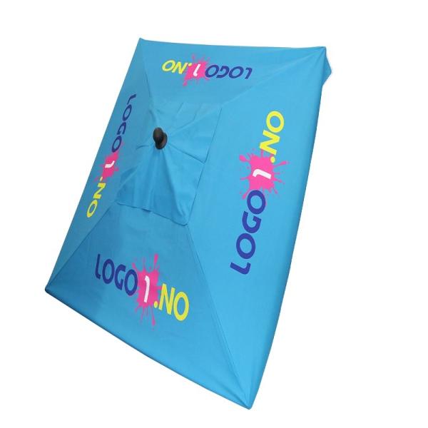 Promotional Collapsible Beach Umbrella , Sun Shade Custom Beach Umbrella
