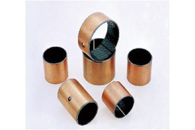 Metal Polymer Boundary Lubricated Bearing DIN1494 / ISO Approved For Hydraulic Machinery