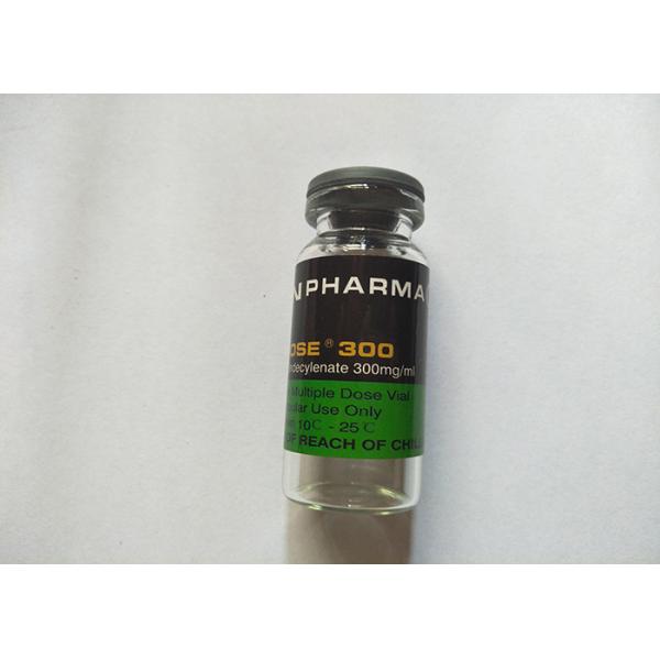 Ярлыки пробирки Tren Enanthate 200mg с логотипом лазера проштемпелевали
