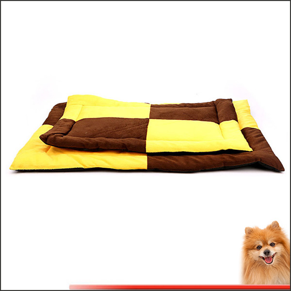 inexpensive pet supplies Short plush Silk floss cheap dog bed china factory