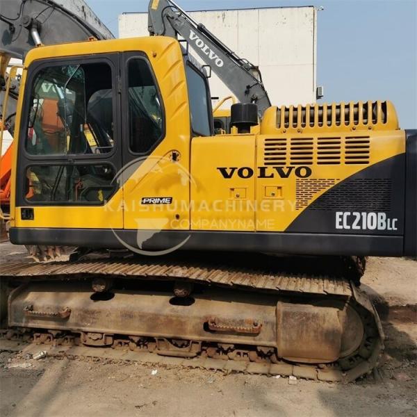 21TON Operating Weight Used VOLVO EC210B Crawler Excavator with 0.9 Bucket Capacity