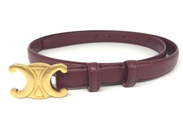 125CM Women's Fashion Leather Belts Automatic Buckle Belt