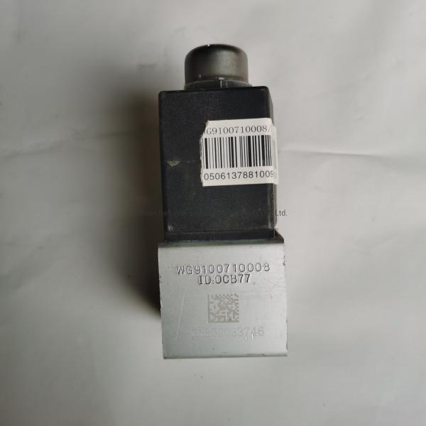 Wg9100710008 Part Number 100% Tested Standard Sinotruk HOWO Solenoid Valve Double Plug