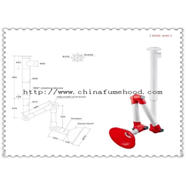 Profesional Laboratory Fume Extractor Standard Szie Or Cutomized