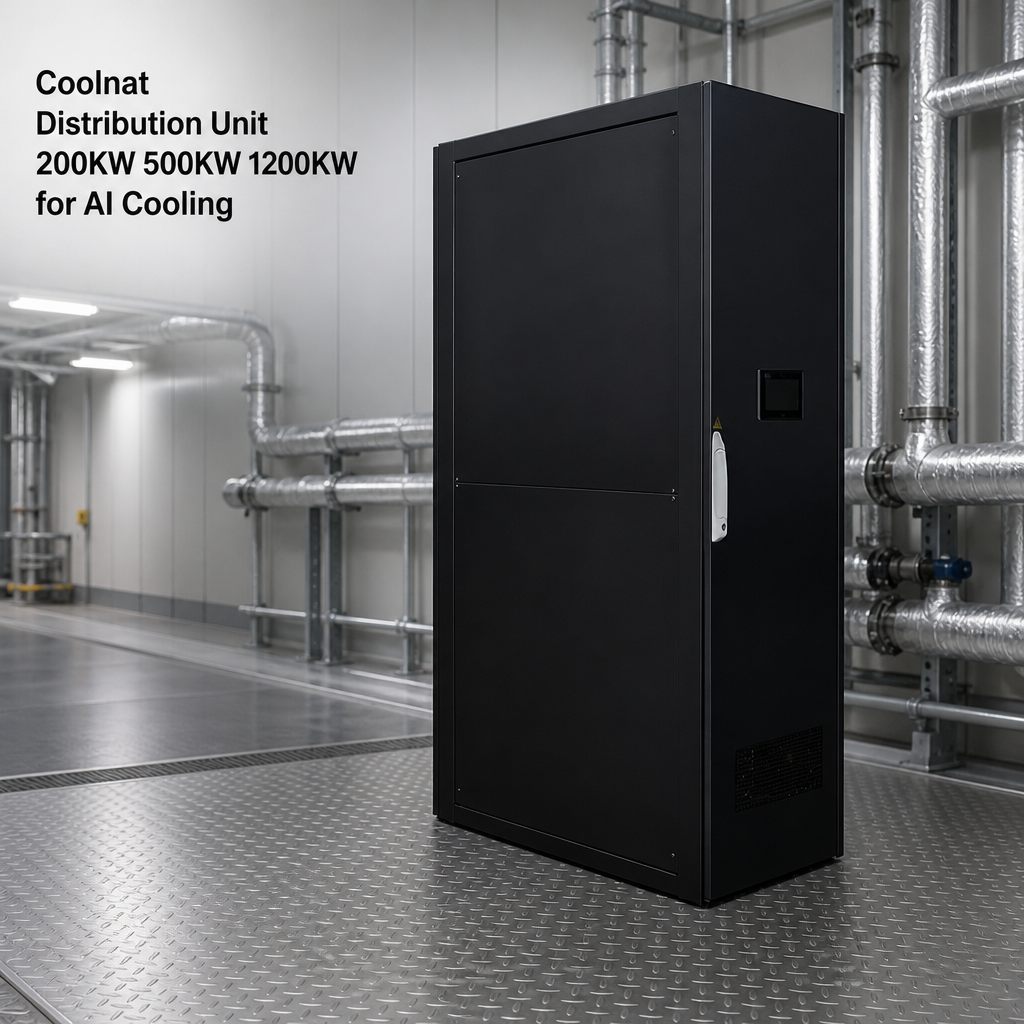 Liquid-to-liquid CDU Stainless Steel CDU with Dual Pump Redundancy | Modbus PLC Control 200KW 500KW 12000KW 