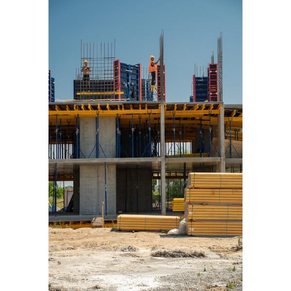 El andamio los 5.5m pintó el apoyo telescópico de Q235 Acrow