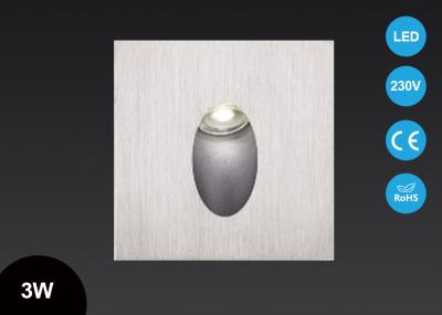 IP40 3W Wall Mounted Recessed Step Stair Lights Led Indoor , Led Light Indoor Lighting