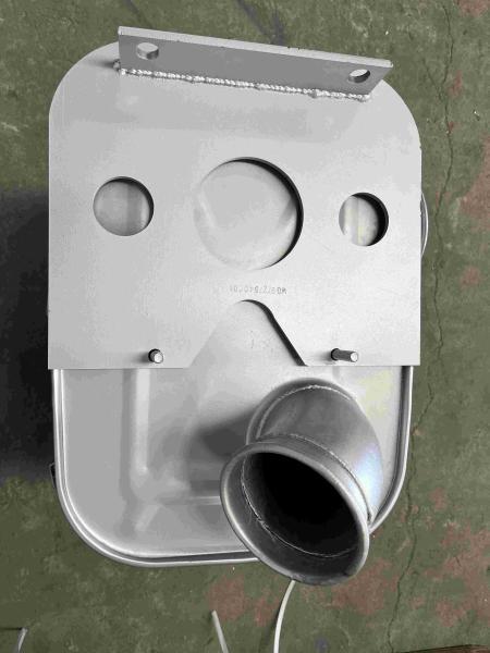 WG9727540001 Muffler Sinotruck HOWO Dump Truck Peças sobressalentes WD615 Motor