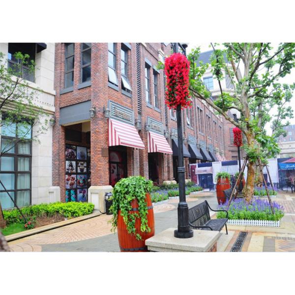 Кирпич красного классического Фаукс цемента внешний для гостиницы/железнодорожного вокзала