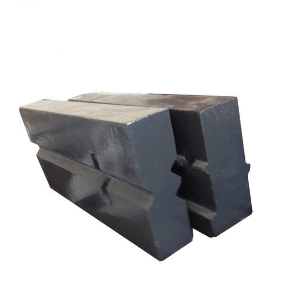 hazemag impact crusher blow bar crusher spare parts casting high chrome manganese blow bar