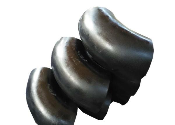 90 Degree ASTM A234 WPB Elbow , 16 Long Radius Sch 80 Seamless Steel Pipe Fittings
