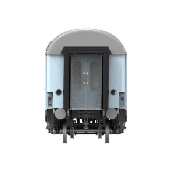 1435mm Gauge Passenger Rail Cars , Railroad Passenger Trains 63T Load Capacity, Railway Coach