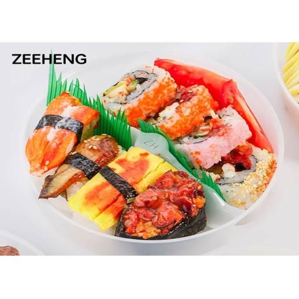 Нетоксические плиты Microwaveble 150mm устранимые разделенные пластиковые