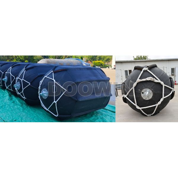 50KPa 80Kpa Pneumatic Rubber Fender Yokohama Yokohama Floating Fenders